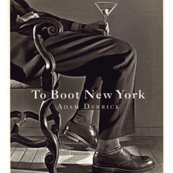 ADAM DERRICK TO BOOT NY MEN'S SHARP BLACK LUXURY LEATHER OXFORD - Picture 13 of 17